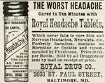 RoyalHeadacheTablets_FordsBillofthePlay1897wm